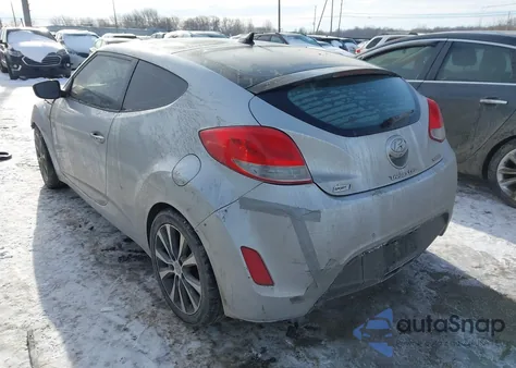 2012 Hyundai Veloster Base W/Black z USA, uszkodzony, nr VIN KMHTC6AD4CU056315